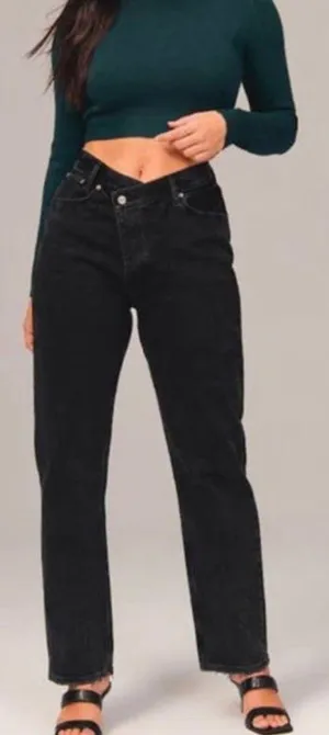 Abercrombie The Dad High Rise Crossover Jean thumbnail 1