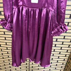 Entro‎ Purple Dress Size Small thumbnail 5