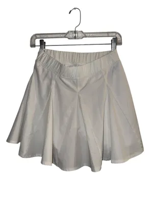 Year of Ours Women’s The Tennis Skort Athletic Skirt White Small Elastic Waist thumbnail 2