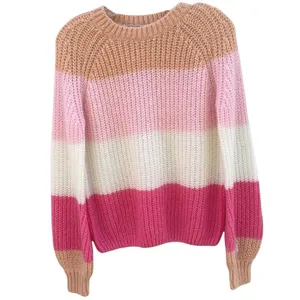 Princess Polly Willow Colorblock Balloon Sleeve Wool Blend Oversized Sweater thumbnail 2