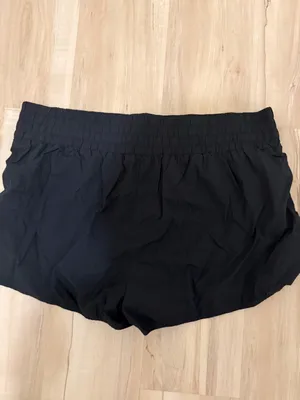 JoyLab Women’s Black Athletic Shorts with White Trim thumbnail 2