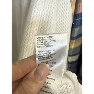 EUC‎ Free People Rainbow Dreams Sweater Thermal Knit Balloon Sleeve Oversized S thumbnail 6