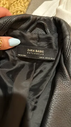 ZARA Leather Jacket thumbnail 5