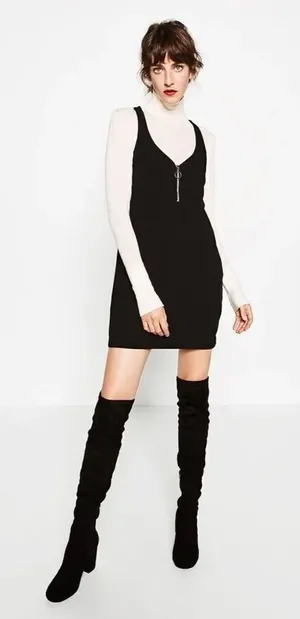 ✨Zara Dress With A Sweetheart Neckline✨ thumbnail 1