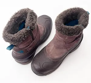 THE NORTH FACE Brown Chilkat lll Heat Seeker Mid Calf Fur Trim Boots 8.5 Winter thumbnail 1