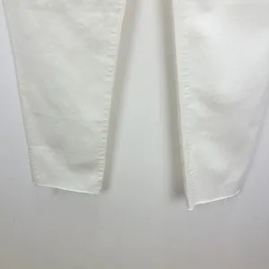 Madewell The Perfect Vintage Jean Tile White High Rise Classic Raw Hem US 30 NWT thumbnail 14