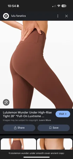 Lululemon Wunder Under Smooth Cover High-Rise Tights 25" thumbnail 2