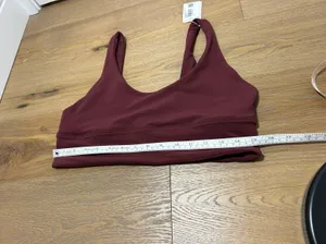 Lululemon Sz 12  Align Bra - Red Merlot thumbnail 9