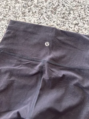 LULULEMON Wunder Train High Rise Short 8" in Crunch Black Sz. 4 thumbnail 7