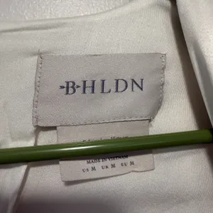BHLDN Anthropologie NWT Maya‎ Twist Long Sleeve V-Neck Satin Bride Dress thumbnail 5