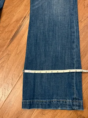 GAP Women's Wide Leg Jeans - Denim Blue thumbnail 7