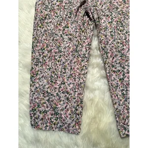 JoySpun Womens Plus Size 2X 18W-20W Pajama Pants Light Pink Ditsy Floral Pockets thumbnail 4