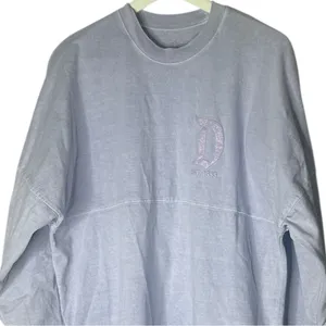 Disney Parks Disneyland Resort Spirit Jersey Lavender Glitter Size Large thumbnail 3