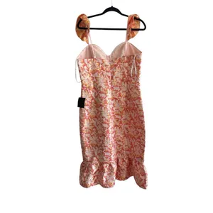 NWT Lulus Floral Midi Dress Size XL thumbnail 2
