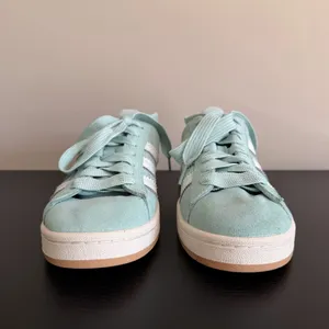 Adidas Womens 8 Campus 00s Shoes Ash Green White JQ5752 Casual Sneakers thumbnail 3