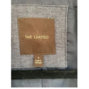 The Limited size small womens fitted suit jacket navy thumbnail 3