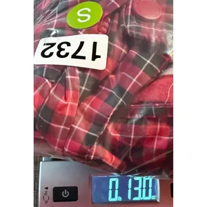 Aeropostale‎ Puffer Vest Women Small Pink Black Plaid Zip Snap Fleece Lined thumbnail 9