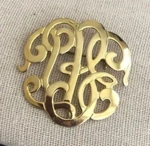 Vintage Silver Tone Brooch thumbnail 1