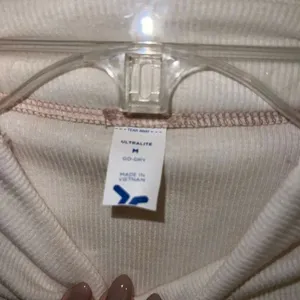 Old Navy Ultralite Mock-Neck Top Color Creme De La Creme structured long sleeve thumbnail 5