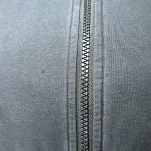 Lululemon Stride Jacket Black Size‎ 6 Full Zip Hoodie Thumbholes Logo Back Vent thumbnail 2