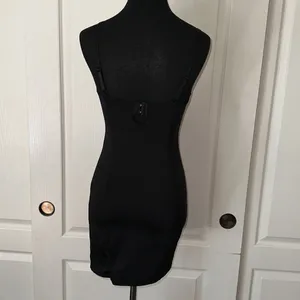 Smoothform Shapewear Lingerie Black Lace Insert Slip Dress thumbnail 3