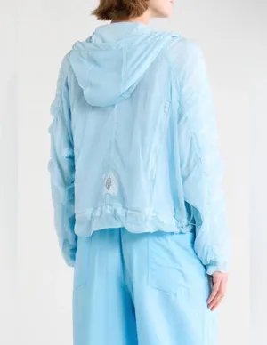 Free People Sheer Bliss Windbreaker Jacket thumbnail 7