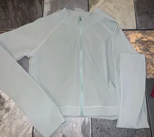 Gym yoga jacket Green Size L thumbnail 1