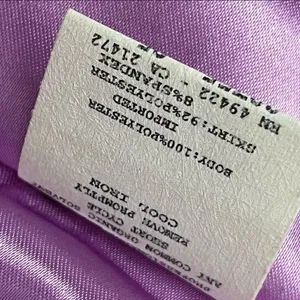Y2K Gunne Sax By Jessica McClintock Black and Purple Lace Semi Formal Dress 9 thumbnail 7