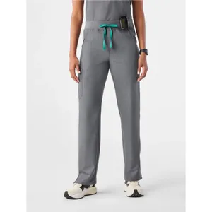 FIGS Kade Graphite Gray Straight Leg Cargo Scrub Pants Women’s Size Large thumbnail 2