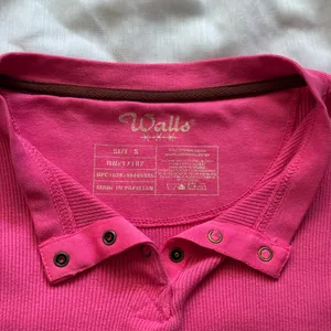 Walls Thermal Patch Elbow Long Sleeve Shirt Pink thumbnail 3