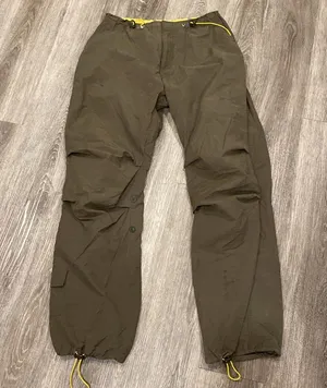 Y2k vintage L.E.I low rise baggy utility cargo pants olive green medium thumbnail 1