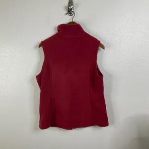 Columbia Women's Red Fleece Vest Size Large‎ thumbnail 2