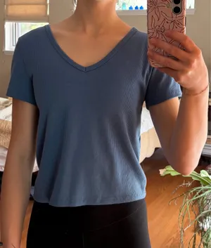 Brit & Brie Shirt Blue Size M thumbnail 3