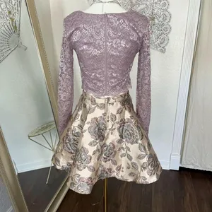 Fairy Core Lace & Tulle Skirt Cropped Mini Skirt 2 Piece Set Size 5 / S thumbnail 5