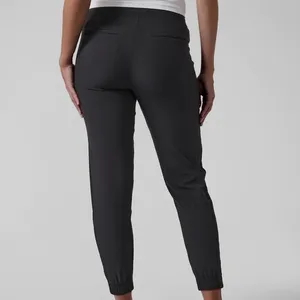 Athleta Black Brooklyn Jogger Athleisure Outdoor Tall Pull On Pants‎ thumbnail 2