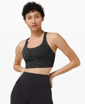 Lululemon - Energy Bra Long Line *Medium Support Sports Bra Yoga Running CrossFit thumbnail 1