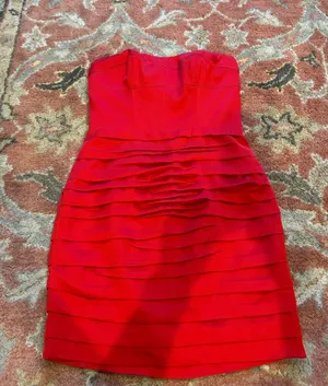 Express Red Dress Homecoming  thumbnail 2