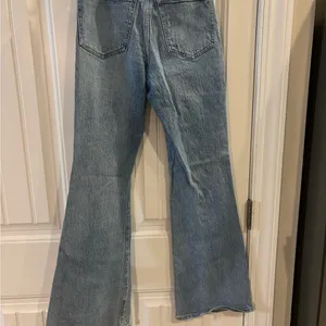 Madewell The Perfect Vintage Flare Jeans in Light Blue thumbnail 3