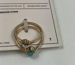 NWT Melrose and Market stone ring set 7 thumbnail 2