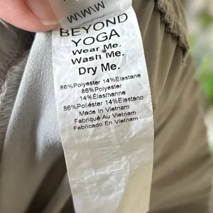 Beyond Yoga Gray Mist Easy Wide Leg Pants Size Medium thumbnail 6