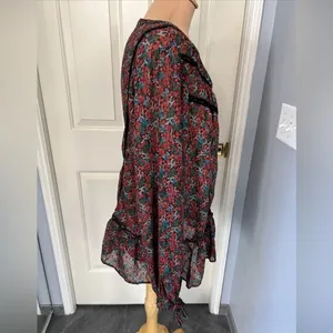 Matilda Jane Floral Carol Top Boho Peasant Prairie Hippie Cottagecore Womens XXL thumbnail 4