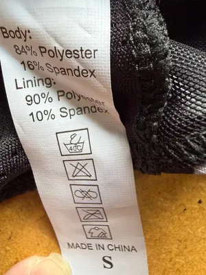 Women's Black and Grey Sport Bra Size Small #260282 thumbnail 4