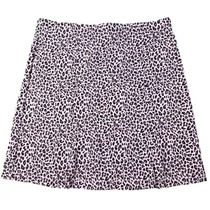 Topshop Leopard Mini Skirt Women 8 Pink Black Animal Print High‎ Waist Stretch thumbnail 1