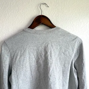 Kith Women Shirt Top Gray Lucy Cropped Long Sleeve Size XS thumbnail 4