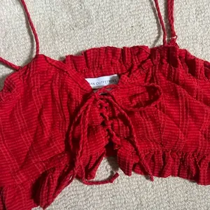 Urban Outfitters lace up crop top thumbnail 2