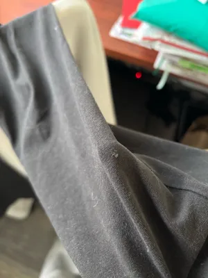 Vintage PINK Victoria's Secret Black Flare Foldover Pants thumbnail 5