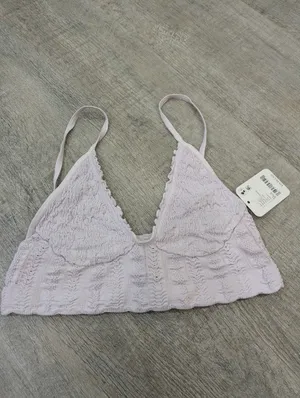 NWT Intimately Free People Lilac Heirloom Seamless Bralette Size XS/S thumbnail 2