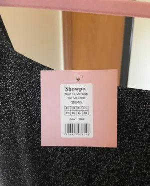 Showpo Sparkly Mini Dress thumbnail 4