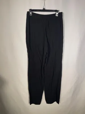 J. Crew Womens Black High Rise Crepe Trouser Dress Pant 6 New With Tags Bk631 thumbnail 4