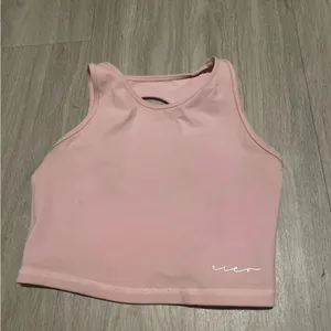 Athletic crop top Pink Size M thumbnail 1